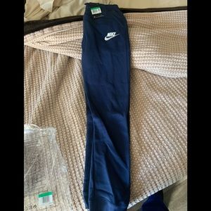 Youth NIKE navy joggers size XL